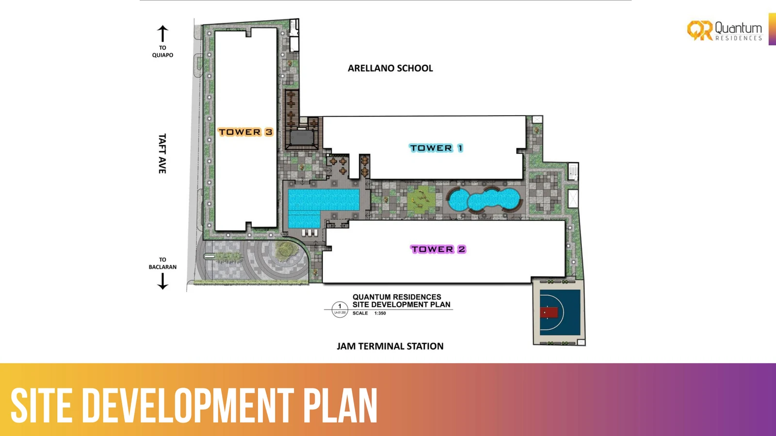 Quantum Residences site development plan