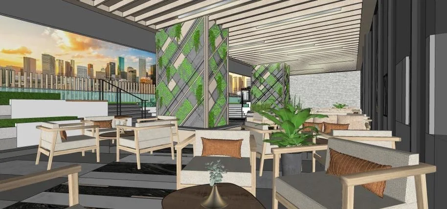 The Crossing Indoor Outdoor Lounge