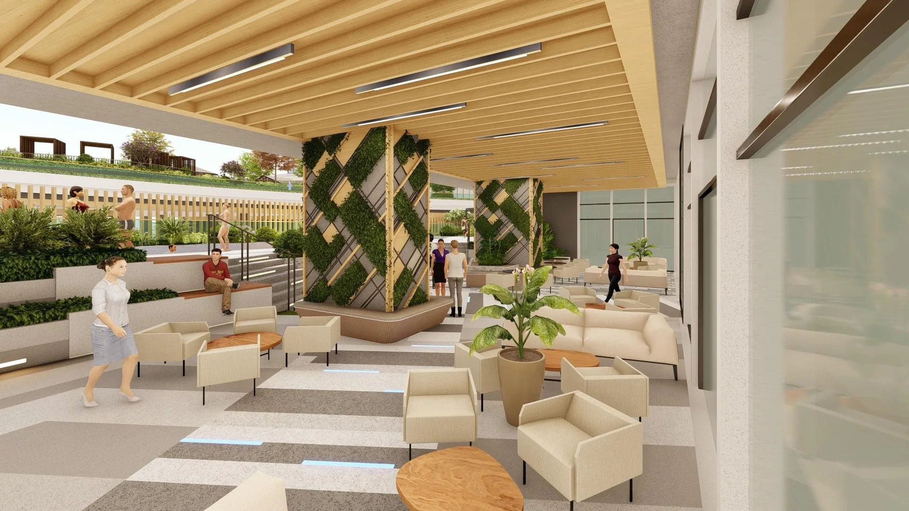 The Crossing Outdoor Lounge