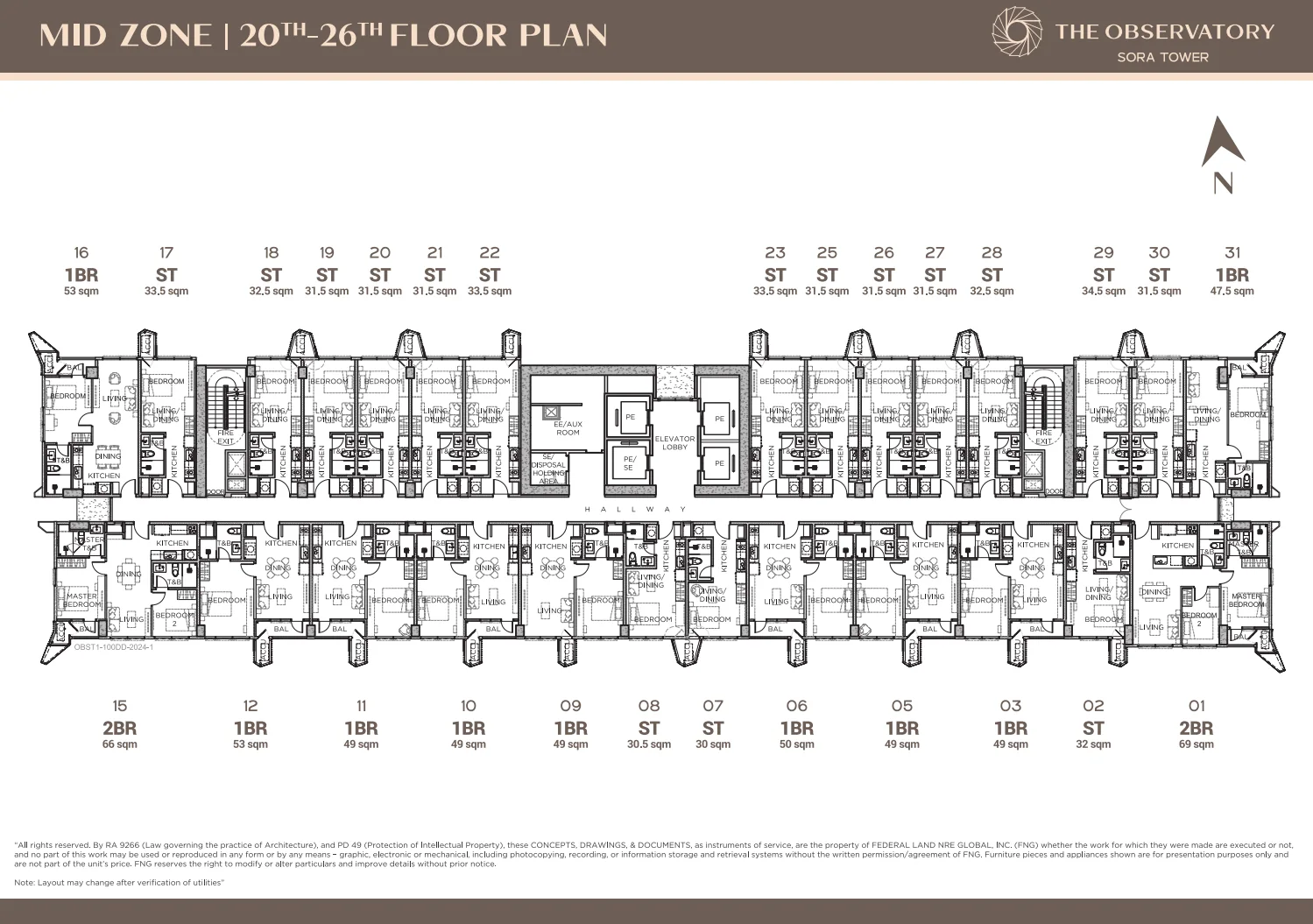 Mid Zone Floor Plan