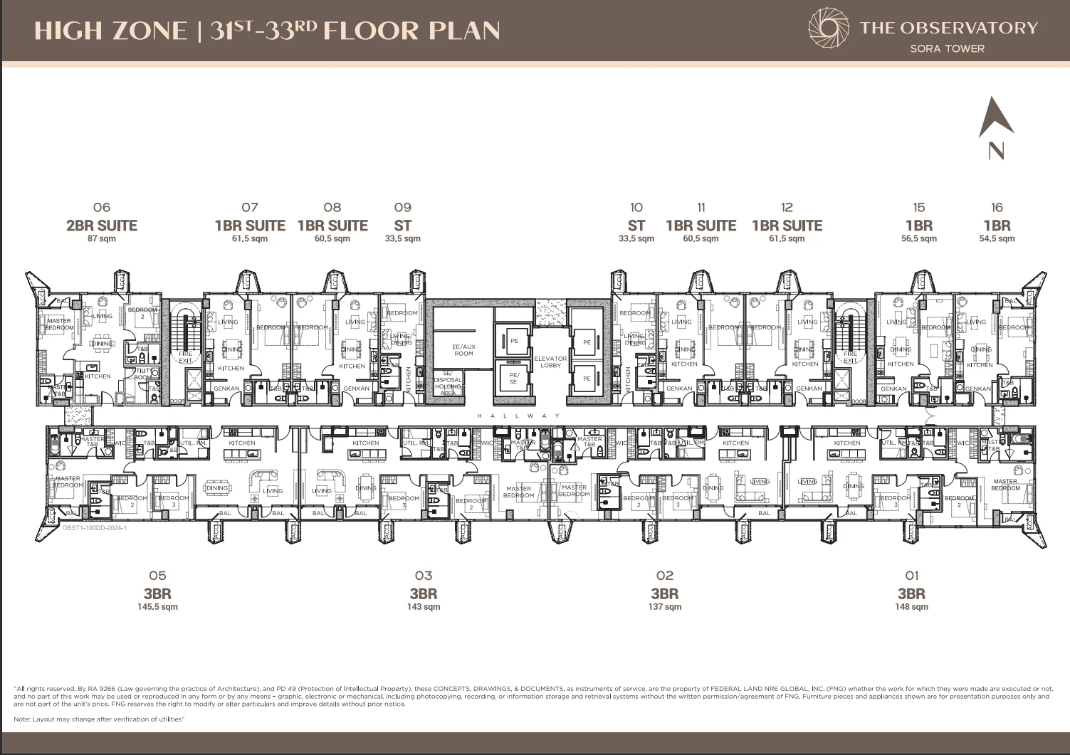 High Zone Floor Plan